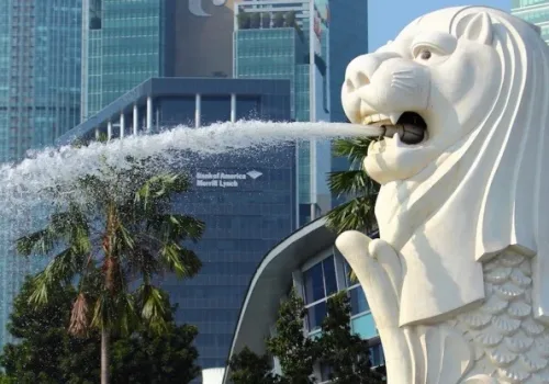 patung merlion